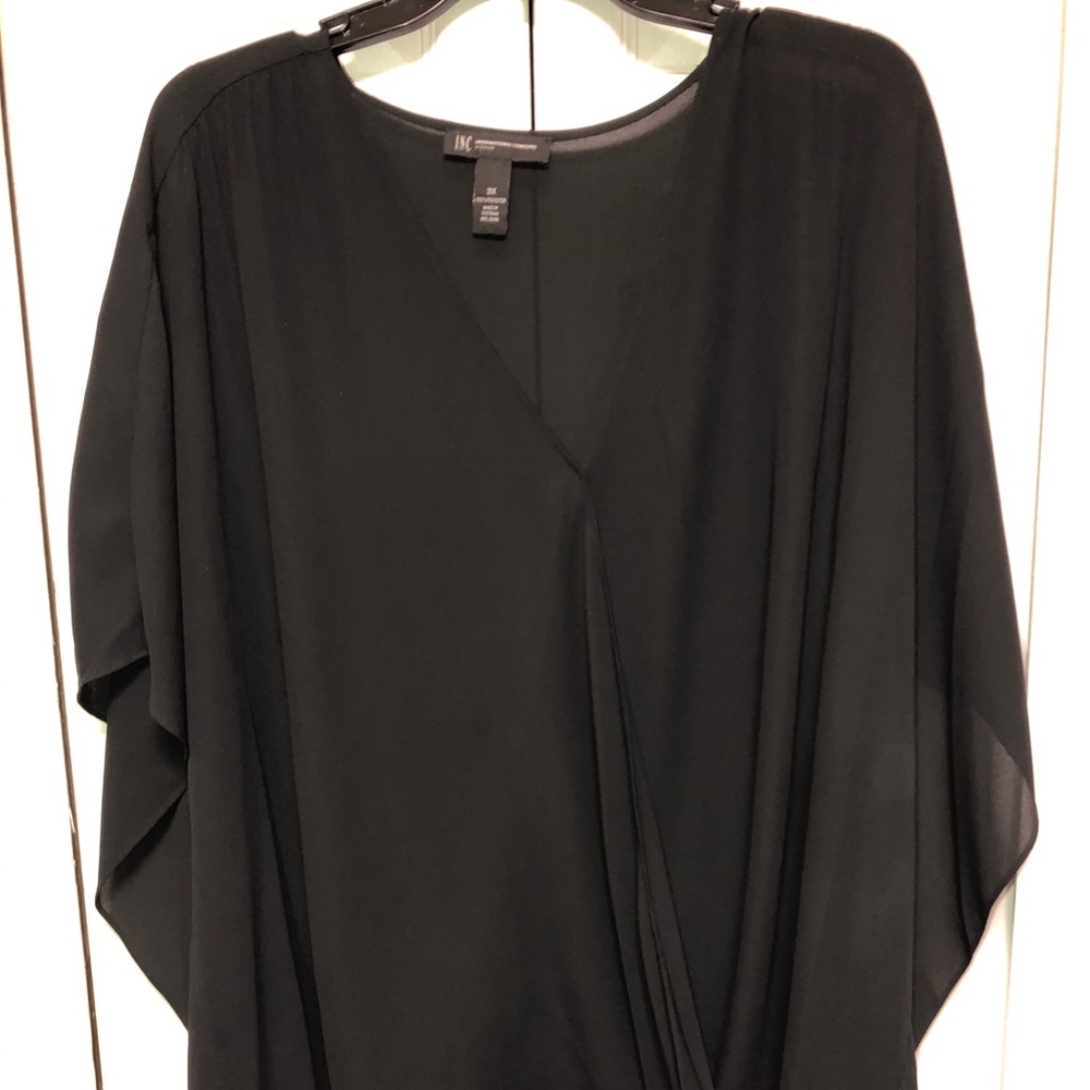 INC Woman Black Blouse